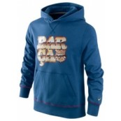 FC Barcelona Nike Hooded Sweater Blauw Volw