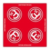 Fortuna Dusseldorf Plafond Vlag 3 stuks vilt